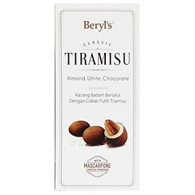 Hình ảnh Socola  Beryl's Tiramisu Almond White Chocolate 180g