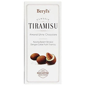 Socola  Beryl's Tiramisu Almond White Chocolate 180g