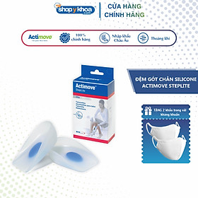 Đệm gót chân silicone tăng chiều cao Actimove Steplite