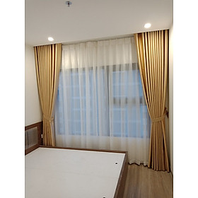Mua Màn rèm cửa chống nắng màu vàng nhạt