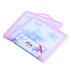 Mua Bộ 2 Thớt Nhựa Kháng Khuẩn Kova TKK - Hồng