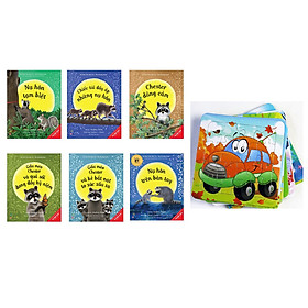 [Download Sách] Combo 6 Cuốn Picture Book Song Ngữ 3-8 Tuổi - Gấu Mèo Chester (Tái bản 2021) Tặng tranh ghép hình (mẫu ngẫu nhiên)