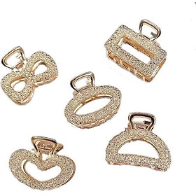 Set 5 Kẹp tóc style Hàn Quốc siêu xinh 
