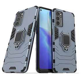 Ốp lưng dành cho OPPO Reno 6 iron man chống sốc kèm iring - Hàng nhập khẩu