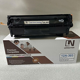 Mua Hộp mực 12A 303 LN lenguyen  Bảo hành 12T  dùng cho máy in Canon 2900  Hp 1020  1022  3050  1319F - 2000 trang in. Hàng chính hãng