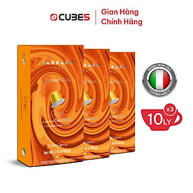 Cà phê viên nén Carraro CARRAMEL Aluminum -Tương thích với máy capsule Nespresso