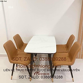 Mua Bộ bàn ăn nhập khẩu cao cấp 4 ghế