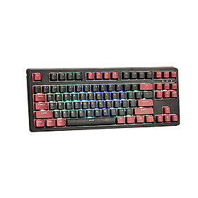 Bàn phím chơi game cơ E-DRA EK387 RGB Dark Warrior - Hàng Chính Hãng