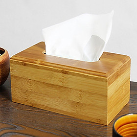 Mua Hộp Gỗ Tre Đựng Giấy Ăn 4 Mặt