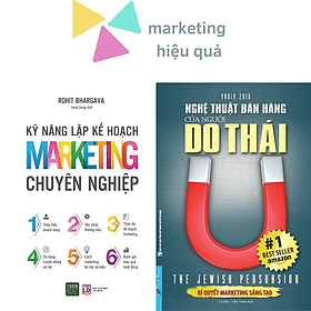 Combo 2Q Sách Về Chiến Lược Bán Hàng, Giúp Bạn Giữ Chân Khách Hàng  : Kỹ Năng Lập Kế Hoạch Marketing Chuyên Nghiệp_ 1980 Books + Nghệ Thuật Bán Hàng Của Người Do Thái (Tái Bản) _ First News