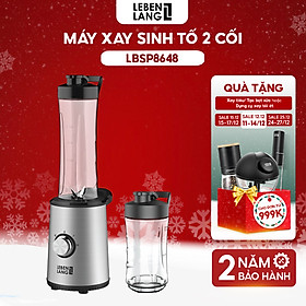 Mua Máy xay sinh tố LEBENLANG gồm 2 cối tích hợp bình chứa dung tích 300-600ml  công suất 350W  model LBSP8648 - hàng chính hãng