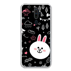 Ốp lưng điện thoại Oppo A9 2020 - Silicon dẻo - 0346 CONY02 - Hàng Chính Hãng