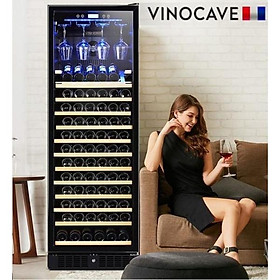 Mua TỦ BẢO QUẢN RƯỢU VANG VINOCAVE 168 CHAI- 2 VÙNG NHIỆT ĐỘ