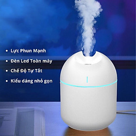 Máy phun Sương Tạo Ẩm Có Led Đổi Màu 250ml