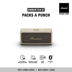 Hình ảnh Loa Bluetooth Marshall Emberton II Portable - Hàng chính hãng