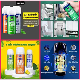 Mua 1 CHAI XỊT KHỬ MÙI DIỆT KHUẨN THƠM XE HƠI ÔTÔ MẪU MỚI CHẤT LƯỢNG