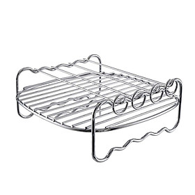 Air Fryer Stainless Steel Baking Basket Grill, Cake Bread Baking Basket, Home Kitchen Baking Tools