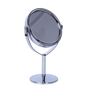 Beauty Makeup Round Double-Side Normal Magnifying Desktop Stand Mirror