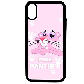 Ốp lưng dành cho Iphone Xs Max Chú Báo Hồng Thư Giãn - Hàng Chính Hãng