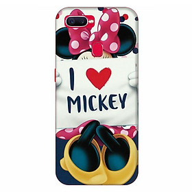 Ốp Lưng Dành Cho Điện Thoại Oppo F9 - I Love Mickey