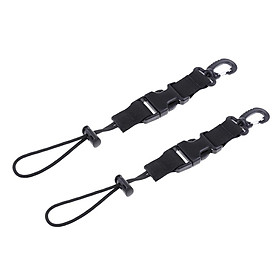 2Pcs Scuba Diving Lanyard for Underwater Camera, Torch, Light, Flashlight, Regulator and