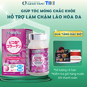 Collagen Viên Nhật Bản, Hỗ Trợ Ngăn Ngừa Lão Hóa Da, Giúp Tóc Móng Chắc Khỏe, Hộp 180 Viên