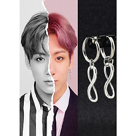 Bông tai idol Jhope BTS dấu vô cực style Unisex