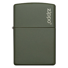 Bật Lửa Zippo Logo Xanh Lính