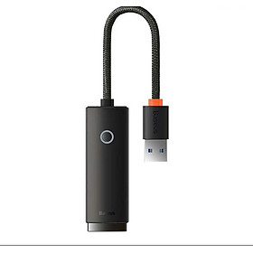 Mua Hub Chuyển Đổi Kết Nối Baseus Lite Series Ethernet Adapter USB to RJ45 LAN Port (100Mbps/1000Mbps)   Hàng Chính Hãng
