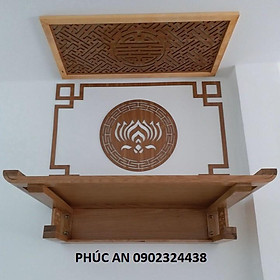 Mua Bàn thờ nhỏ cho chung cư nhỏ 4S88S Size 88-48 trọn bộ đầy đủ y như trong hình