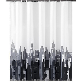 Mua Rèm Phòng Tắm Vải Polyester Không Thấm Nước  Họa Tiết Tòa Tháp