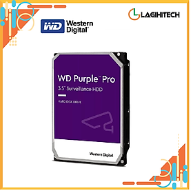 Ổ Cứng HDD WD Purple Pro SATA 3 3.5 inch - Hàng Nhập Khẩu - 10TB