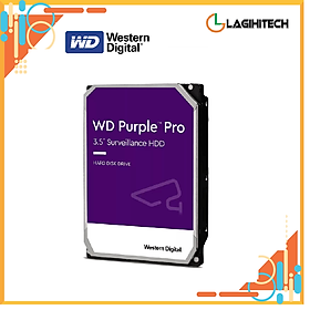 Ổ Cứng HDD WD Purple Pro SATA 3 3.5 inch - Hàng Nhập Khẩu - 8TB