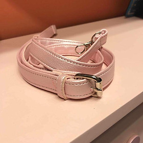 Quai đeo chéo bản 1,5cm Hồng nhạt