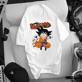ÁO THUN CỔ TRÒN Son Goku Dragon Ball 7 Viên Ngọc Rồng IN HÌNH HOẠT HÌNH CUTE GIÁ HỦY DIỆT CÓ ĐỦ SIZE - 718