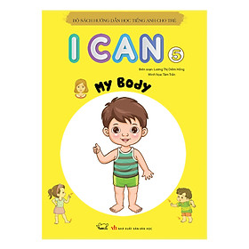 Hình ảnh I Can My body - sách học tiếng Anh cho trẻ mầm non