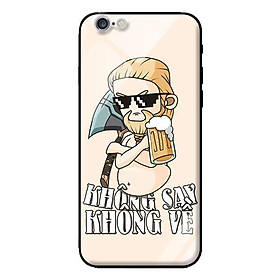 Ốp lưng kính cường lực cho iPhone 6S Plus Thor Uống Bia - Hàng chính hãng