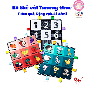 Tranh Vải Kích Thích Thị Giác Cho Bé Sơ Sinh, Phát Triển Não Bộ Tummy Time - Lalala Baby