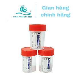 Lọ đựng mẫu Nắp đỏ có nhãn 55ml Hồng Thiện Mỹ Túi 10 cái