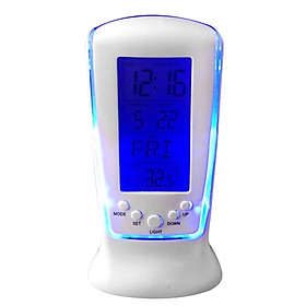 Đồng hồ LED đa năng để bàn hiển thị nhiệt độ và lịch có nhạc