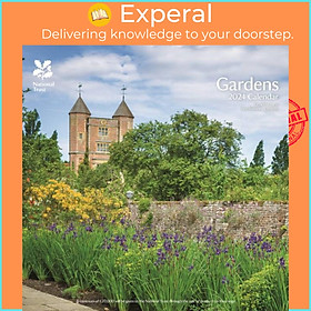 Sách - National Trust Gardens Square Wall Calendar 2024 by  (UK edition, paperback)