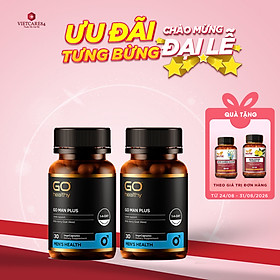 Bộ Sản Phẩm 2 Hộp Viên Uống Tăng Sinh Lý Nam New Zealand Go Man Plus 30 Viên | Giúp Tăng Cường Sinh Lực, Sinh Lý Ở Nam Giới - Nhập Khẩu Chính Hãng