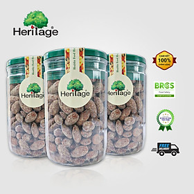 Hạnh Nhân Nguyên Hạt Ngào Mật Ong Heritage - Honey Roasted Almond 500g 