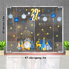 Mua Decal trang trí NOEL 2024 combo số 58