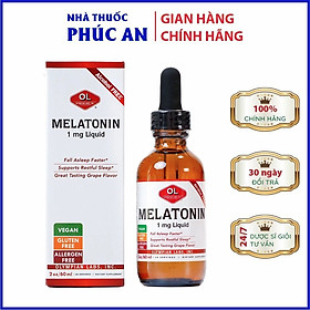 Siro hỗ trợ điều hoà và cải thiện giấc ngủ Melatonin Olympian Labs 60ml