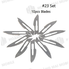 Mua Lưỡi dao số 23 Surgical Blades (túi = 10 lưỡi dao)