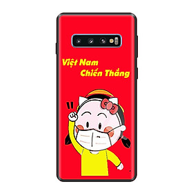 Ốp lưng cao cấp cho điện thoại SAMSUNG S10 Cổ Vũ Việt Nam Chiến Thắng Mẫu 1