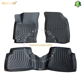 Thảm lót sàn xe ô tô Hyundai Getz (sd) Nhãn hiệu Macsim chất liệu nhựa TPE cao cấp màu đen