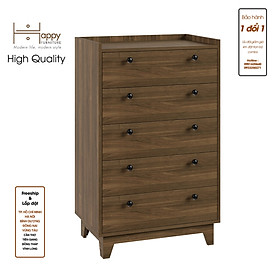 [Happy Home Furniture] KINA , Tủ đựng đồ 5 ngăn kéo , 68cm x 45cm x 110cm ( DxRxC), THK_071