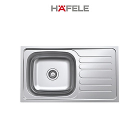 Mua Chậu inox Hafele HS19-SSD1R60 - 567.23.093 (Hàng chính hãng)